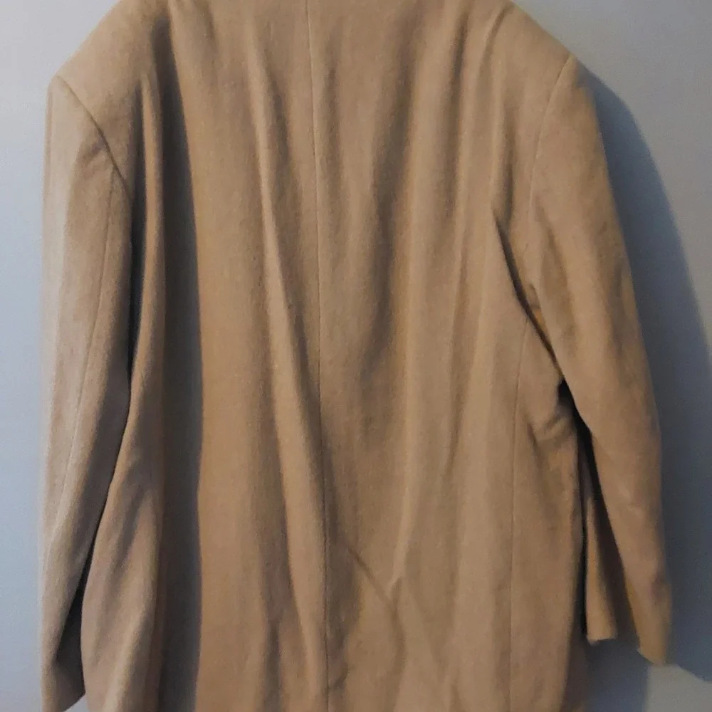 Claudio Morelli Mens Beige 46 Reg 100%‎ CAMEL HAIR sport coat suit jacket blazer